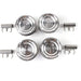 1 Set PISTON 2740300900 2740300117 A2740301617 INNER COOLING for MERCEDES BENZ E300 Glc300 Slc300 Sprinter van Slk300 M274 2.0L-BeeSpareParts