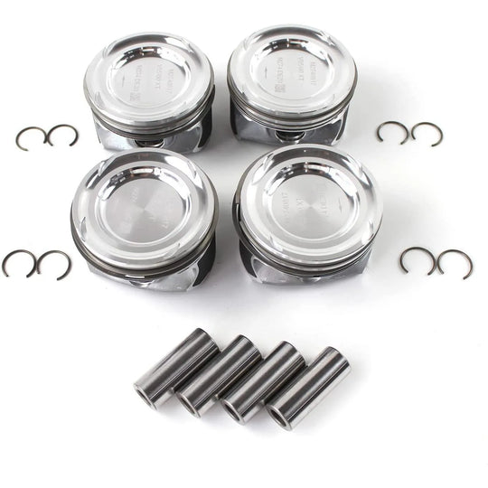 1 Set PISTON 2740300900 2740300117 A2740301617 INNER COOLING for MERCEDES BENZ E300 Glc300 Slc300 Sprinter van Slk300 M274 2.0L-BeeSpareParts