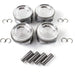 1 Set PISTON 2740300900 2740300117 A2740301617 INNER COOLING for MERCEDES BENZ E300 Glc300 Slc300 Sprinter van Slk300 M274 2.0L-BeeSpareParts