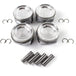 1 Set PISTON 2740300900 2740300117 A2740301617 INNER COOLING for MERCEDES BENZ E300 Glc300 Slc300 Sprinter van Slk300 M274 2.0L-BeeSpareParts