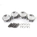 1 Set PISTON 2740300900 2740300117 A2740301617 INNER COOLING for MERCEDES BENZ E300 Glc300 Slc300 Sprinter van Slk300 M274 2.0L-BeeSpareParts