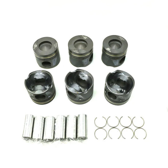 1 Set PISTON A6420302717 A6420302617 642 030 07 17 642 030 06 17 FOR MERCEDES BENZ CLS 350 E 320 ML 320 S350 OM642-BeeSpareParts