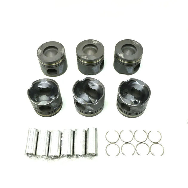1 Set PISTON A6420302717 A6420302617 642 030 07 17 642 030 06 17 FOR MERCEDES BENZ CLS 350 E 320 ML 320 S350 OM642-BeeSpareParts