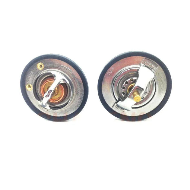 1 set x Thermostat For ISUZU NPR 4HF1 4HK1 (B)85 8-97300787-0 8-94370378-1 and (A)82 8-97300790-2 8-94370377-2-Replacement Aftermarket Parts