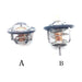 1 set x Thermostat For ISUZU NPR 4HF1 4HK1 (B)85 8-97300787-0 8-94370378-1 and (A)82 8-97300790-2 8-94370377-2-Replacement Aftermarket Parts