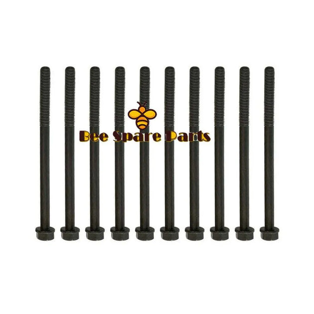 10 PCS CYLINDER HEAD BOLTS 3920781 FOR CUMMINS 6BT ENGINE-Cylinder Head-BeeSpareParts