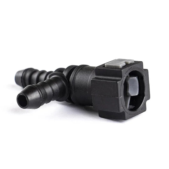 100PCS Automotive Fuel Line 7.89 ID6 F-Type 180 degree straight Coupling Female Quick Connector-BeeSpareParts