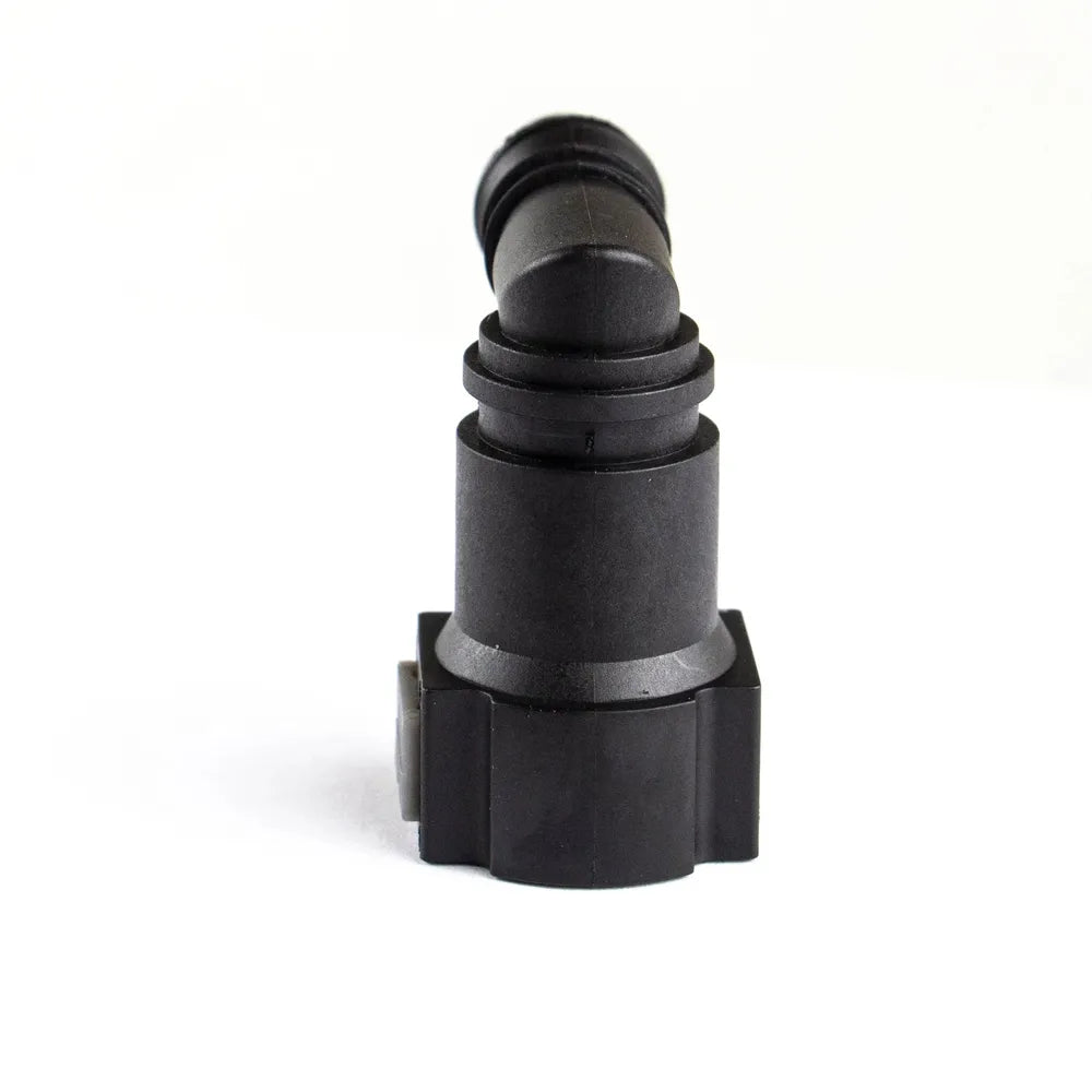 100pcs 9.89 ID 6 Curved Fuel Line Quick Connector Auto Parts Pipe Fittings Fuel Gasoline Filter Fitting Fuel Quick Connector-BeeSpareParts