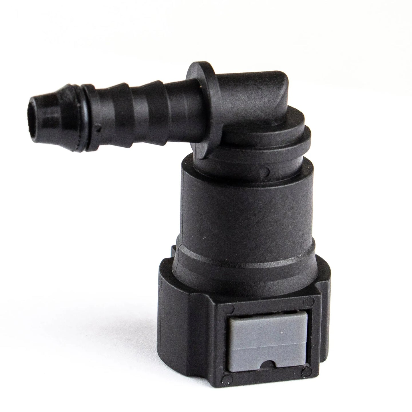 100pcs 9.89 ID 6 Curved Fuel Line Quick Connector Auto Parts Pipe Fittings Fuel Gasoline Filter Fitting Fuel Quick Connector-BeeSpareParts