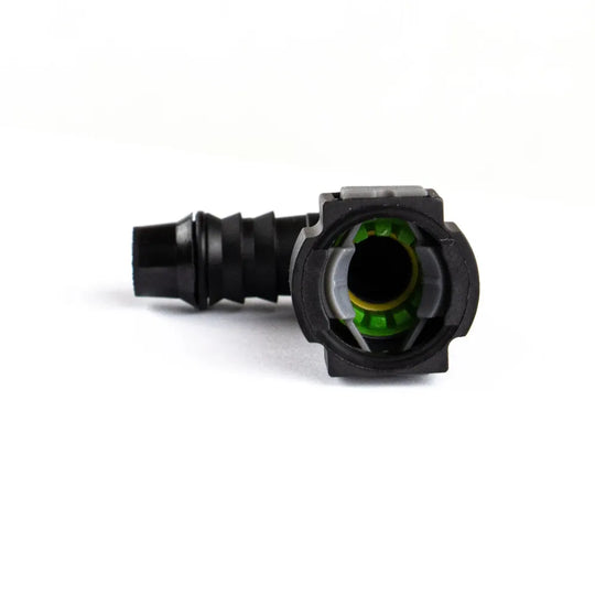 100pcs 9.89 ID 6 Curved Fuel Line Quick Connector Auto Parts Pipe Fittings Fuel Gasoline Filter Fitting Fuel Quick Connector-BeeSpareParts