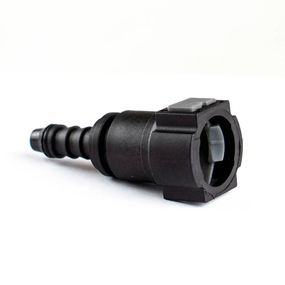 100pcs 9.89 ID 6 Curved Fuel Line Quick Connector Auto Parts Pipe Fittings Fuel Gasoline Filter Fitting Fuel Quick Connector-BeeSpareParts