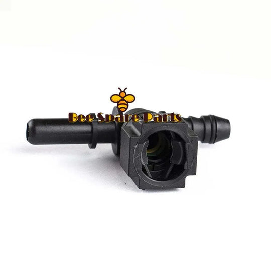 100pcs T-Type Coupling Fuel Quick Connector 7.89 ID6 T-Union Plastic Pipe Injector For Car Plastic Pipe-BeeSpareParts