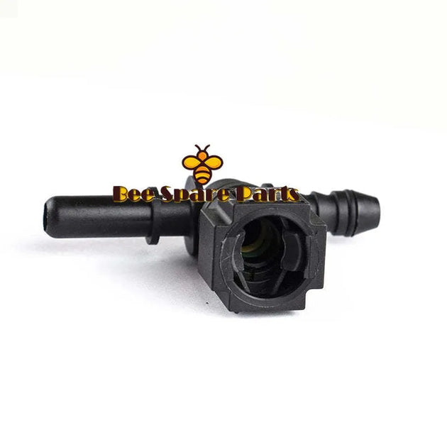 100pcs T-Type Coupling Fuel Quick Connector 7.89 ID6 T-Union Plastic Pipe Injector For Car Plastic Pipe-BeeSpareParts