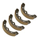 101146302 Golf Cart Brake Shoes 101816301 Brake Shoes Spring Kit 1011137 Rear Wheel Brake Drum Compatible With Club Car DS-BeeSpareParts