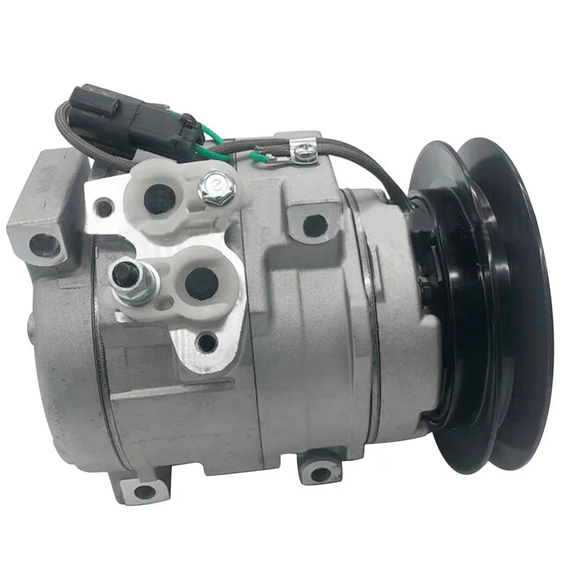10PA17C 8PK A/C Compressor 447100-2381 447200-5964 For John Deere Tractors 12V-BeeSpareParts