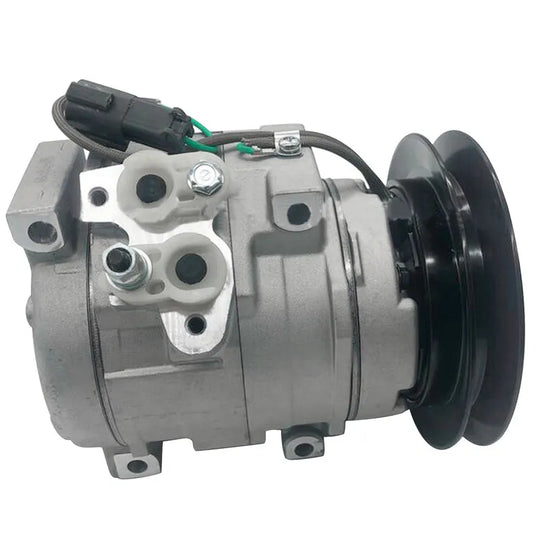 10PA17C 8PK A/C Compressor 447100-2381 447200-5964 For John Deere Tractors 12V-BeeSpareParts