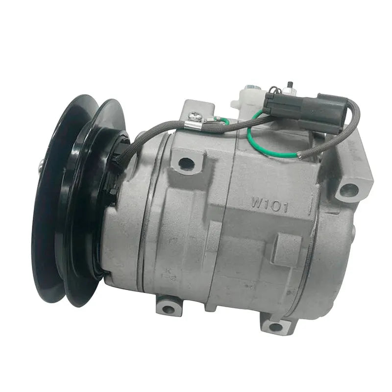 10PA17C 8PK A/C Compressor 447100-2381 447200-5964 For John Deere Tractors 12V-BeeSpareParts