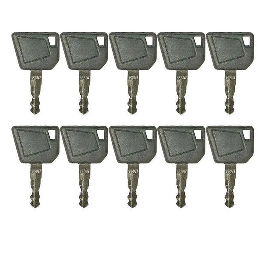 10pcs Construction Ignition Key 14607 8035807 Fits Skytrak Telehandler-BeeSpareParts