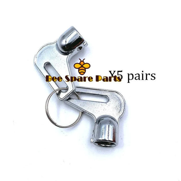 10pcs Excavator Accessories Ignition Switch Starter Pipe Key Cast Zinc For Lovol Sany Equipment-BeeSpareParts