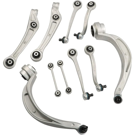 10PCS Front Control Arm Balljoint Suspension Kit for Audi A4 A5 A6 A7 Q5 Macan-BeeSpareParts