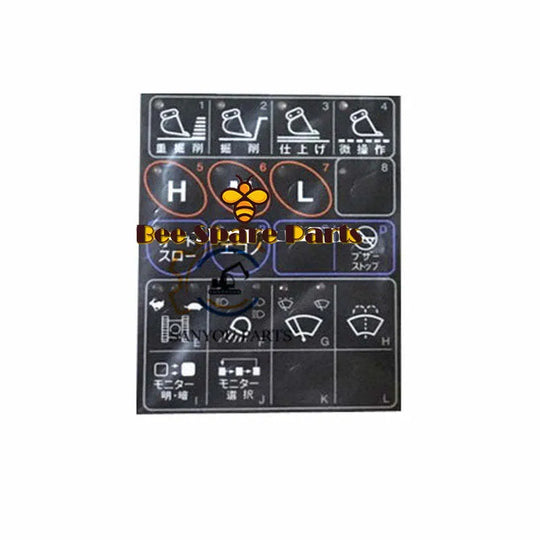 10PCS HD820-3 Monitor Surface HD820-3 Monitor Tag-Replacement Aftermarket Parts