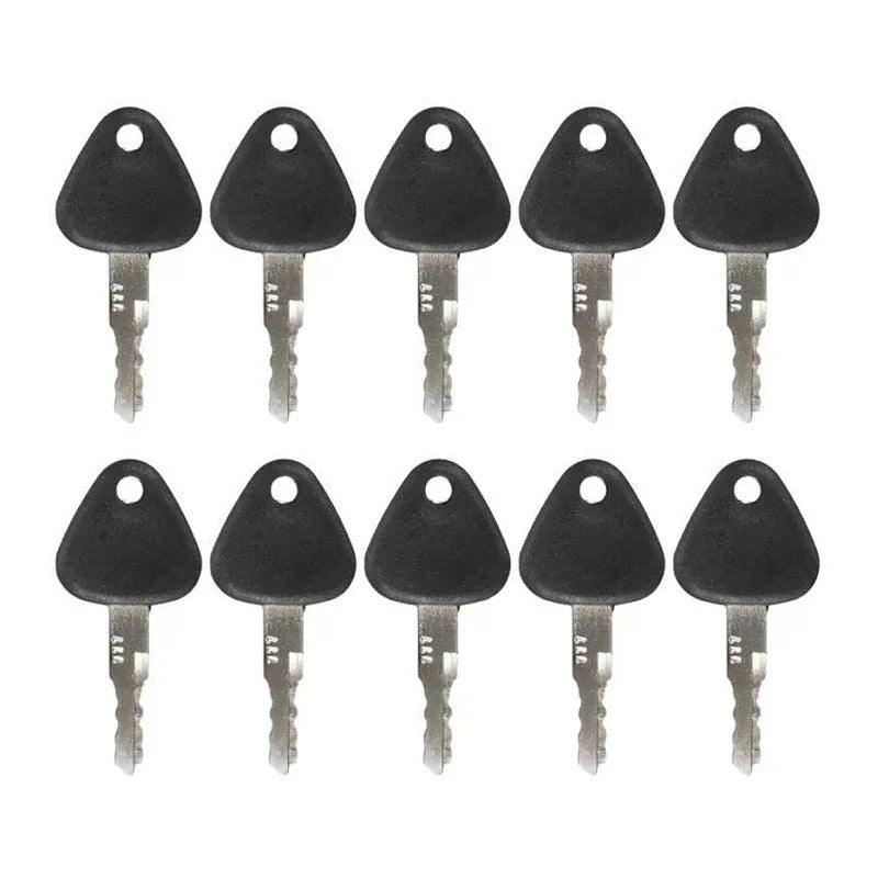 10pcs Heavy Equipment Key 777 Fit Volvo full sized EC series excavators-Replacement Aftermarket Parts