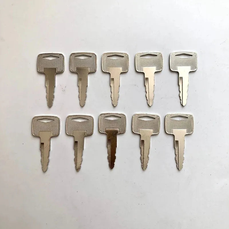 10pcs Ignition Key 91A07-01910 A5160 Fit Mitsubishi/CAT Forklift-BeeSpareParts