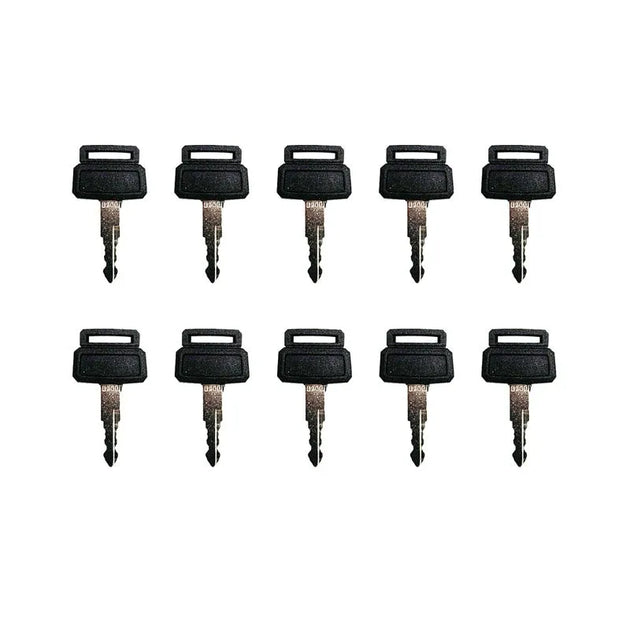 10pcs Ignition Key D200 Fit For Daewoo and Doosan Excavator-BeeSpareParts