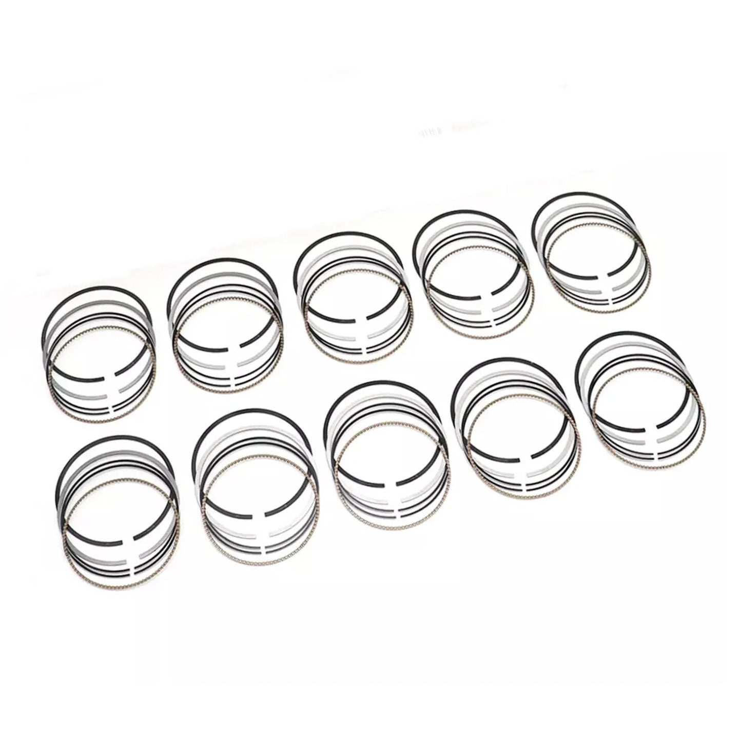10x Piston Rings Set Φ92mm STD for BMW M5 M6 E60 E61 E63 E64 S85B50 5.0L V10 Naturally Aspirated 11257840940-BeeSpareParts