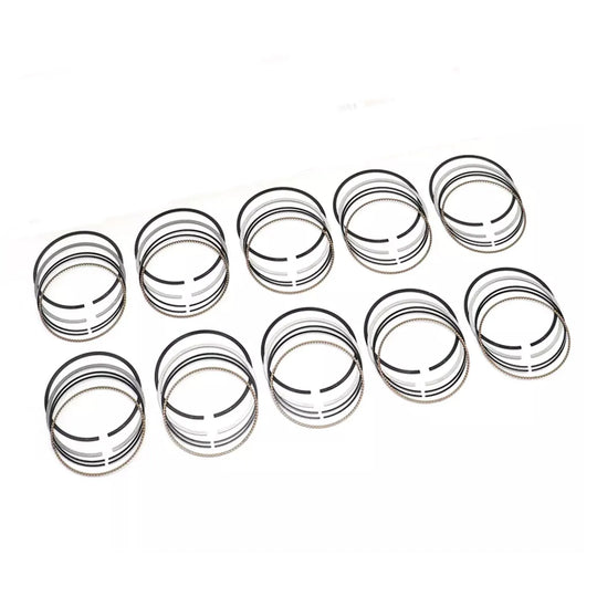 10x Piston Rings Set Φ92mm STD for BMW M5 M6 E60 E61 E63 E64 S85B50 5.0L V10 Naturally Aspirated 11257840940-BeeSpareParts
