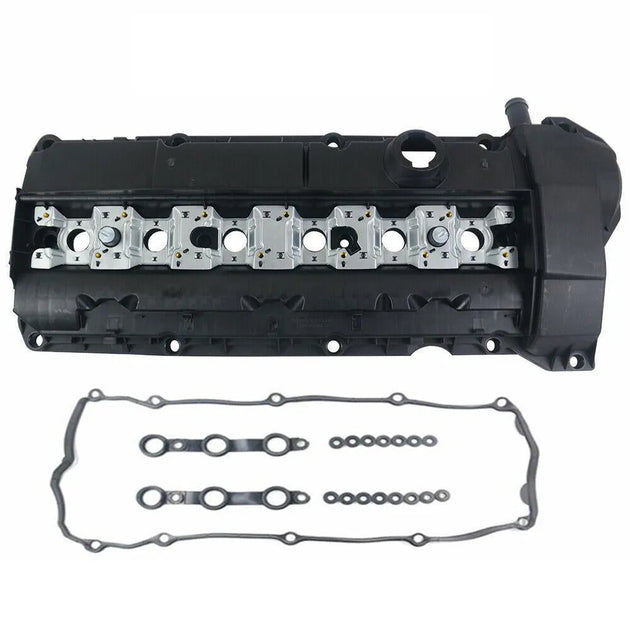 11121703341 Head Valve Cover With Gasket For BMW E36 E39 E38 320i 323i 328i M3 E39 520i 523i 528i 720i Z3-BeeSpareParts