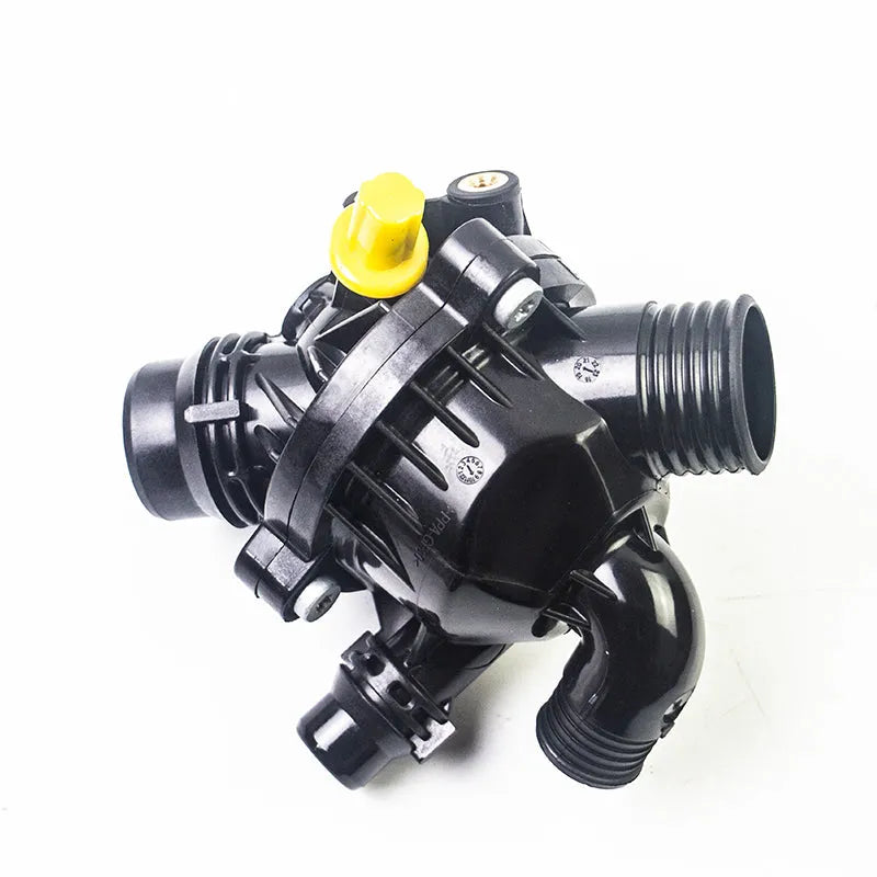 11537601158 Petrol Coolant Thermostat Housing For BMW 1 3 X5 X6 E70 E71 E72 E82 E88 E90 E91 E92 135i Cooling Water Thermostat-BeeSpareParts