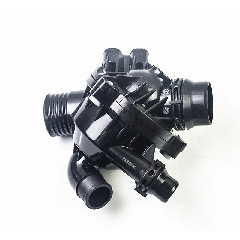 11537601158 Petrol Coolant Thermostat Housing For BMW 1 3 X5 X6 E70 E71 E72 E82 E88 E90 E91 E92 135i Cooling Water Thermostat-BeeSpareParts