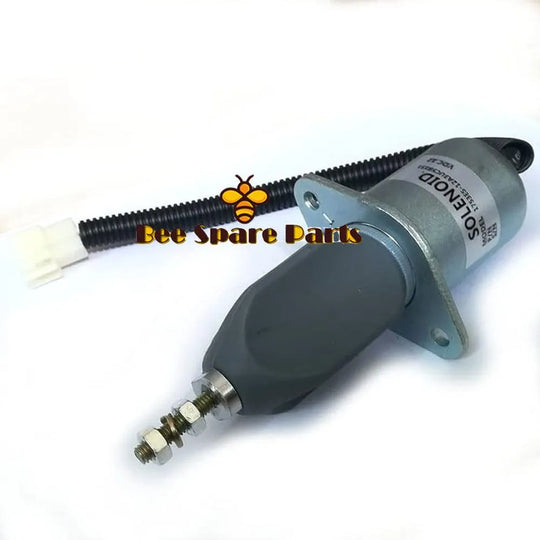 119807-77800 12V Fuel Stop Solenoid For Yanmar 4TNE98 4TNE94 Engine-BeeSpareParts