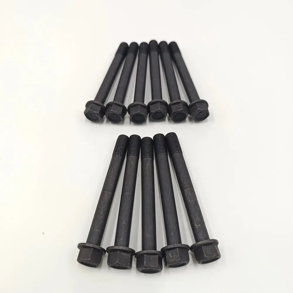 11PCS Cylinder Head Bolts 31A01-21100 for Mitsubishi Engine S3L2 S4L S4L2-BeeSpareParts