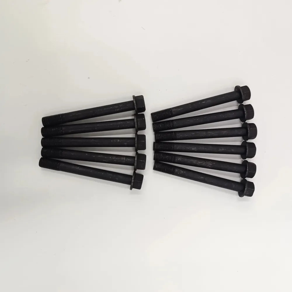 11PCS Cylinder Head Bolts 31A01-21100 for Mitsubishi Engine S3L2 S4L S4L2-BeeSpareParts
