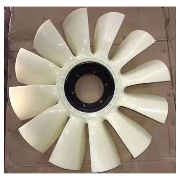 12 BLADES FAN BLADE FOR MITSUBISHI 6SD1 ENGINE EXCAVATOR HITACHI EX300-2 EX300-3 EX300-5-BeeSpareParts