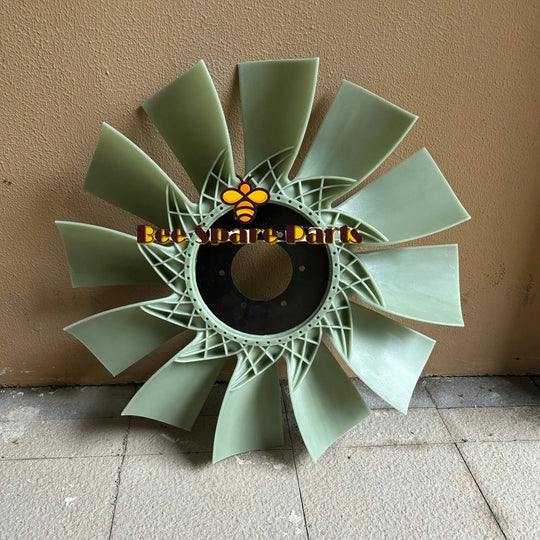12 Fan Blade VH1630-63000 for Hino J05E KOBELCO SK200-8 SK210-8 SK250-8 SK260-8-BeeSpareParts