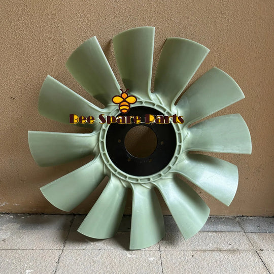 12 Fan Blade VH1630-63000 for Hino J05E KOBELCO SK200-8 SK210-8 SK250-8 SK260-8-BeeSpareParts