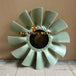 12 Fan Blade VH1630-63000 for Hino J05E KOBELCO SK200-8 SK210-8 SK250-8 SK260-8-BeeSpareParts