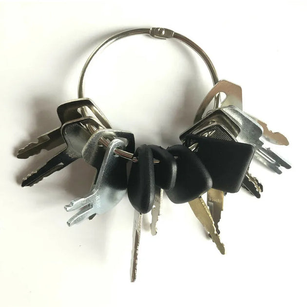 12 Keys Heavy Equipment Construction Ignition Key Set Fit For Caterpillar Case JD-BeeSpareParts