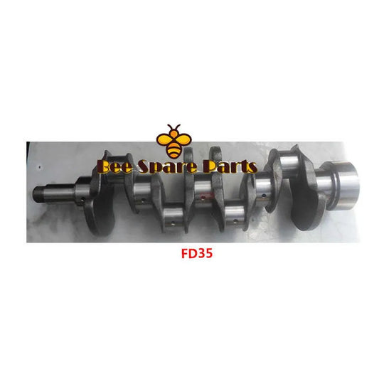 12200-T9000 12200-01T00 FD35 Crankshaft For NISSAN Excavator FD35 Engine-商业/工业-BeeSpareParts