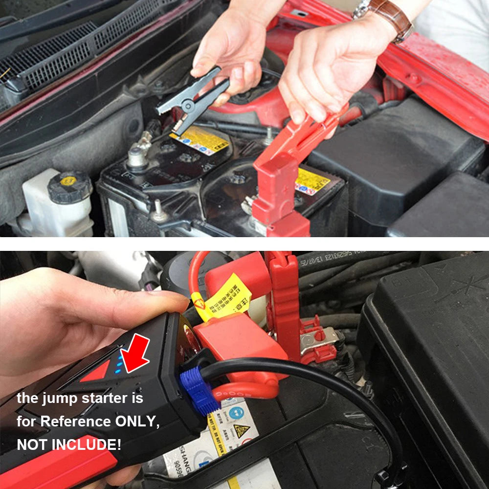 12V Jump Starter Alligator Clip For Car Trucks Emergency Battery Jump Cable Clamps With EC5 Plug Connector-BeeSpareParts