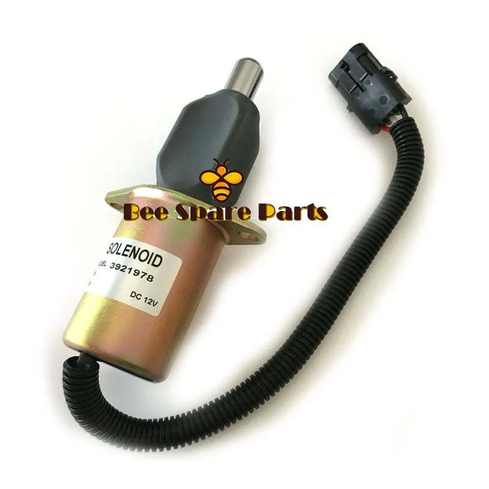 12V New Shut Off Solenoid 3921978 3918600 3915502 Fits For Cummins 6CT 6CTA Engine-Solenoid & Solenoid Valve-BeeSpareParts