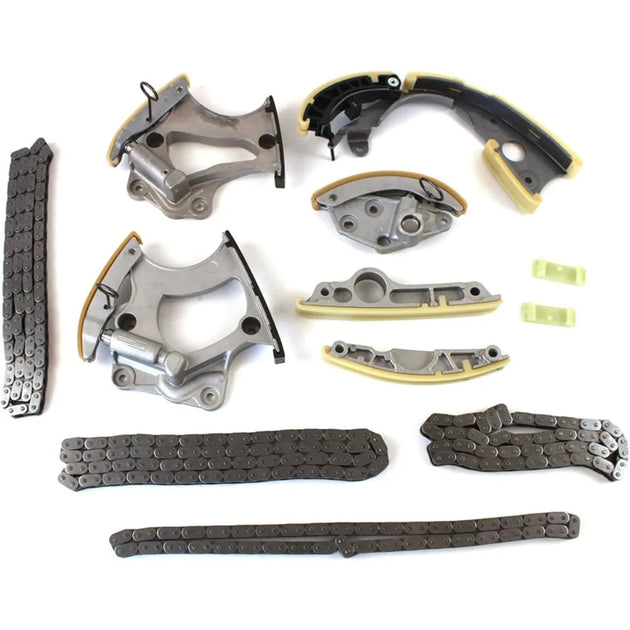 12pcs Timing Chain Tensioner Rails Guides Set for Audi A6 Q5 CAL 3.2L Engine-BeeSpareParts