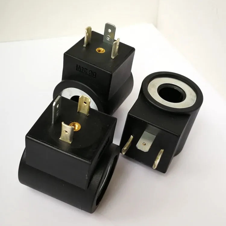 12V 3 Pins Solenoid Valve Coil 6306012 7012944 For JLG Aerial Lift-BeeSpareParts