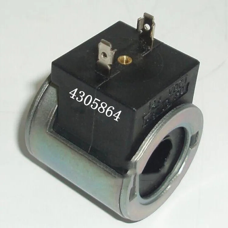 12V 4305864 Solenoid Valve Coil DIN Connector for HydraForce Valve Stem Series 08 80 88 98 （1/2”Hole）-BeeSpareParts