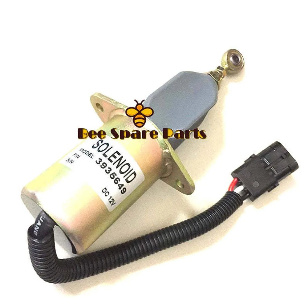 12V 5.9L 8.3L Diesel Fuel Shut Off Solenoid 3935649 3934171 3927152 for Motorhome Ford Freighliner-BeeSpareParts