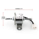 12V Fuel Lift Pump 6684852 for Bobcat 425 428 430 435 A770 S750 S770 S850 T750 T770 T870-BeeSpareParts