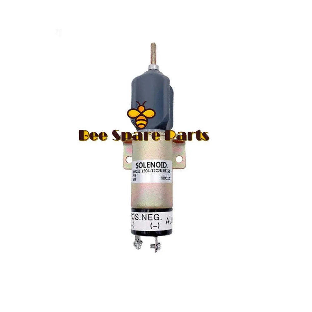 12V Fuel Shut-Down Solenoid 1504-12C2U1B1S1 Fit Kubota DF-750-Replacement Aftermarket Parts